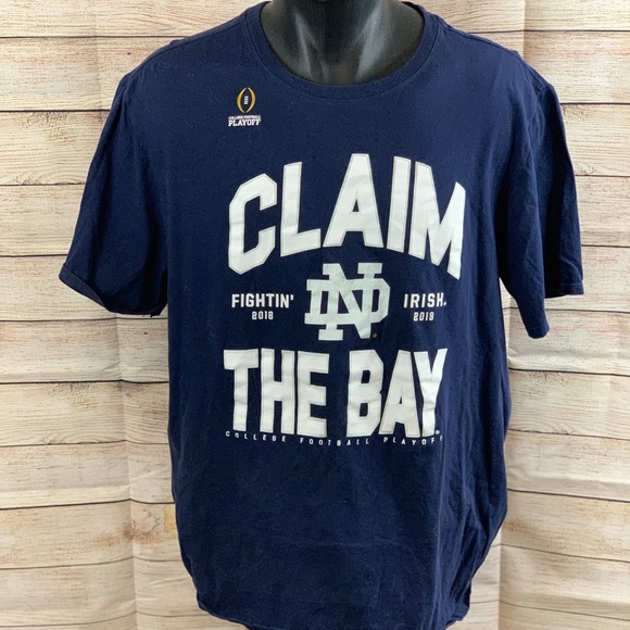Nike Other - Nike T-Shirt Notre Dame  Claim the Bay